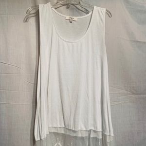 Lace Trimmed Shirt Extender